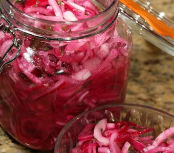 Pickled red onion