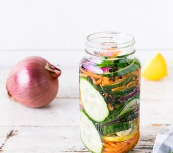 Pickled vegetables salad